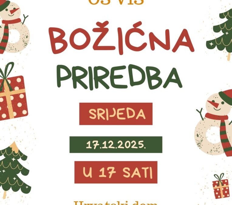 Božićna priredba  17.12.2025.